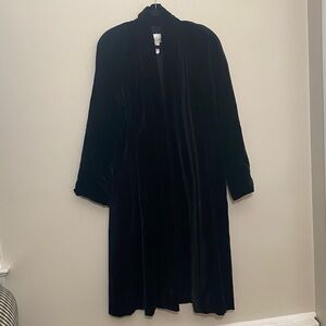 Vintage Velvet Collections Black Coat